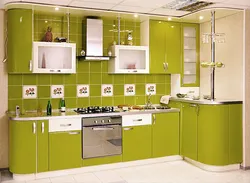 Photo of kitchen interior enamel