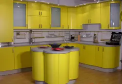 Photo of kitchen interior enamel