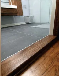 Threshold to the bathroom photo
