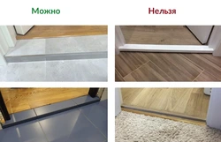 Порог в ванную фото