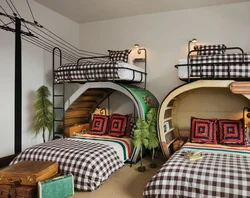 Bedroom design for three