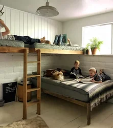 Bedroom design for three