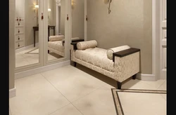 Banquettes for the hallway in a modern design style