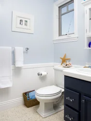 Walls in the bathroom and toilet photo