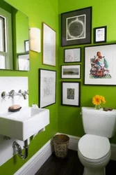 Walls in the bathroom and toilet photo