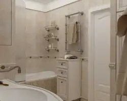 Класічны дызайн маленькай ваннай