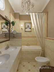 Classic small bathroom design