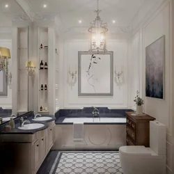 Classic small bathroom design