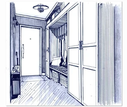 Drawings design hallway