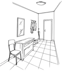 Рисунки дизайн прихожая