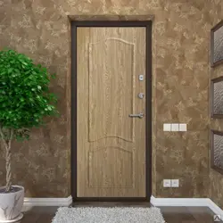 Entrance door photo from inside hallway