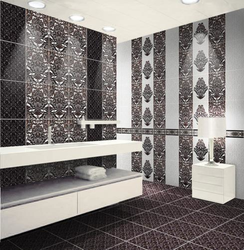 Ceramic bathroom tiles photo