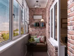 Interiors of balconies and hallways