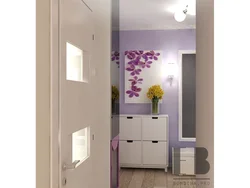 Bənövşəyi fotoşəkildə dəhlizlər