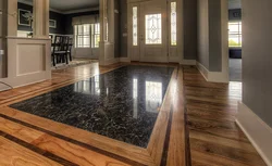 Marble Floors In The Living Room Interior