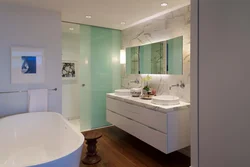 Bath Design With Tub And Sink