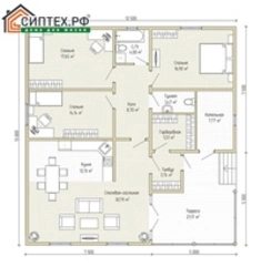 House 3 bedrooms up to 100 square photo