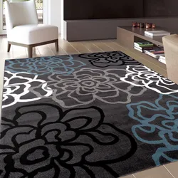 Inexpensive carpet for the floor in the living room photo