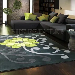 Inexpensive carpet for the floor in the living room photo