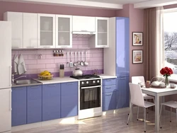 MDF kitchen with pencil case photo