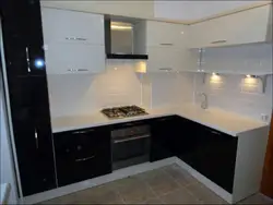 MDF kitchen with pencil case photo