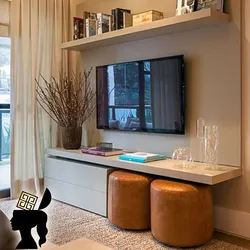 Interior Near The Window In The Living Room
