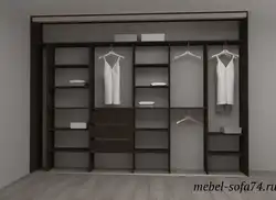 Photo Of Built-In Wardrobes In The Bedroom Inside