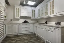 White solid wood kitchens photo