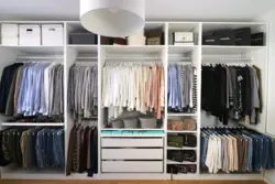 Storage system for dressing room designer photo