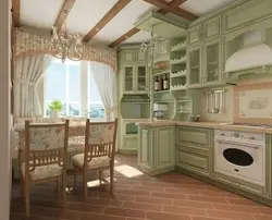 Furniture kitchen photo in Provence style