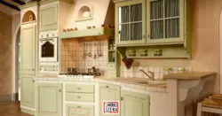 Furniture kitchen photo in Provence style