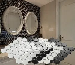 Interior bathroom honeycomb
