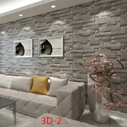Dekorativ daş ilə foto yataq otağı dizaynı