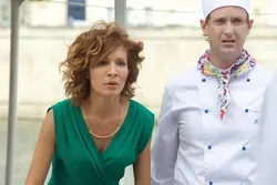Photo of all the people from the kitchen