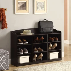 Shoe Rack Design For The Hallway In A Modern Style