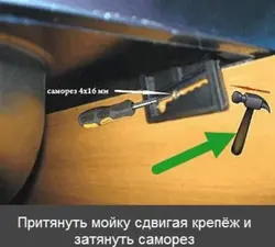 Чӣ тавр ба насб танӯраи дар ошхона акс