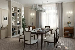 Dining table for living room design