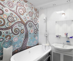 What bathroom walls design
