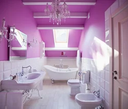 What bathroom walls design