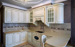 Классические кухни патина фото