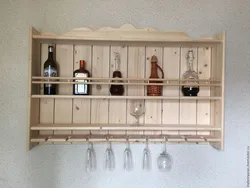 DIY Kitchen Shelves On The Wall Photo