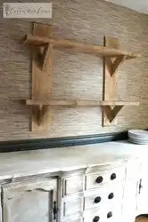 Полки для кухни на стену своими руками фото