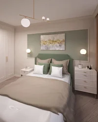 Bedroom Design In Olive Tones