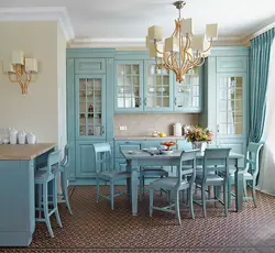 French style kitchens in the interior