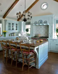 Everything about the interior of the kitchen in the house