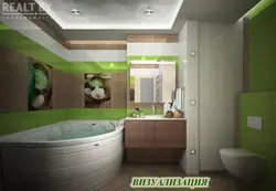 Комбинатсияи ранг дар дохили ванна