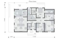 Проекты Одноэтажных Домов 3 Спальни Фото Бесплатно