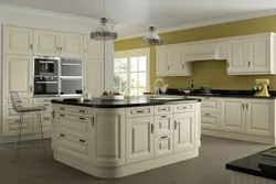 Ivory kitchen in the interior