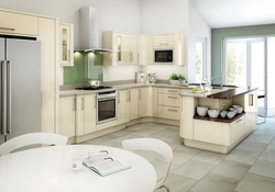 Ivory Kitchen In The Interior