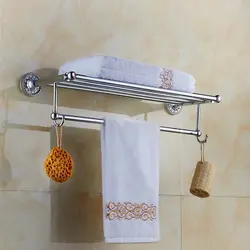 Towel holder in the bathroom photo